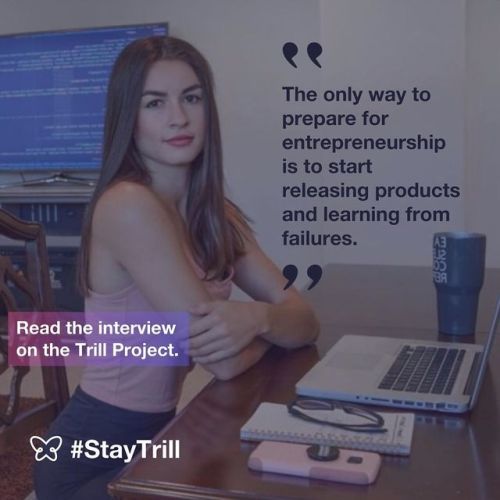 @lillyseay_ Trill Talk is on the app’s content channel now! Check it out to read about how this youn