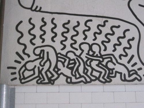 On this day 28 years ago, and nine months away from his death due to AIDS, Keith Haring was invited 