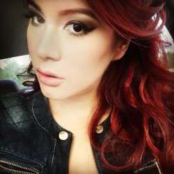 forbbidendoll:#makeup #obsessed #nudelips #redhead #model #tv #hostess #modelslife #loveit #ready #latin