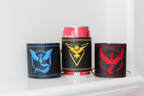 Team Instinct Drink Sleeve (Wearable too!) - xTeam Instinct Tote Bag - xRaichu Pin - xCitrus Soap - 