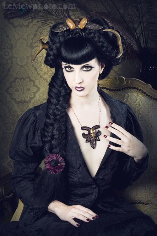 Photographer: Jennifer Garcia/Le Mew PhotoModel: Wednesday Mourning(Source)