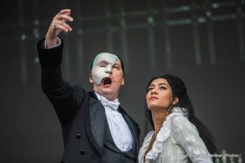 phantoonsoftheopera: marleneoftheopera:Killian Donnelly and Lucy St. Louis at West End Live. So who’