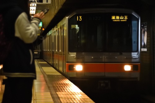 2016.11.06 銀座線、渋谷駅大規模工事で溜池山王行き。 01系、少なくなりましたね。