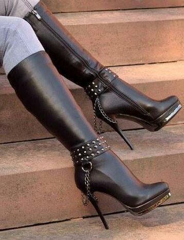 I do enjoy a woman in knee high boots. I know some ladies have a pair of boots that they cherish to 