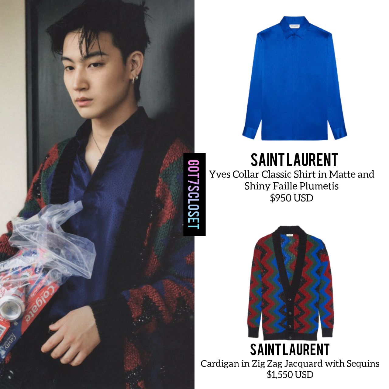 GOT7's fashion (fan account) on X: [220921] Bambam - Elle Men Thailand LOUIS  VUITTON • Destroyed Workwear Denim Jacket - $4,850 USD. • Destroyed  Carpenter Bell Bottom Denim - $4,000 USD. •