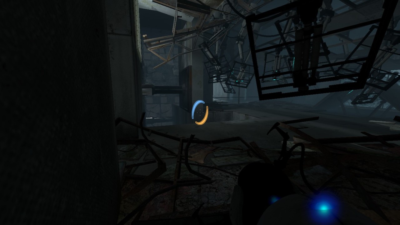 askchell-redacted:  Test chamber 19 before and after  ooh, I love this.