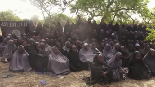 iflovingyouwerewrong:  tamorapierce:  profeminist:  Finally, Nigeria’s Kidnapped Schoolgirls Are Coming Home Photo: Some of the schoolgirls Boko Haram kidnapped in mid-April.  “On Friday, Nigeria’s government announced it had reached a deal