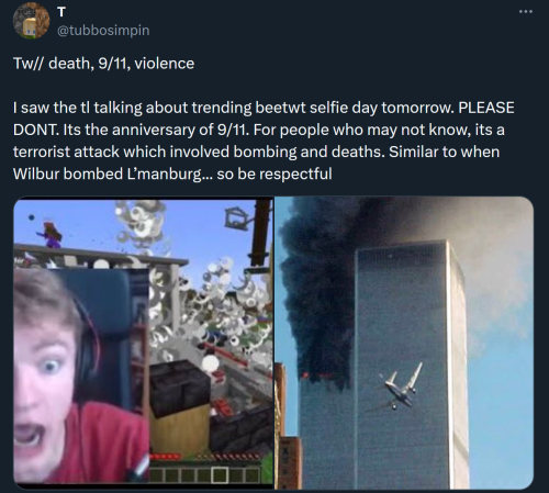 WAIT 9/11 Is Tomorrow We Have To Bring Back My Favorite Tweet