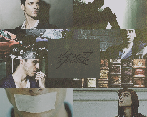 jowen-rph: ▇▇▇ Don’t Speak. »Inspired by Speak. »Cast: Harry Lloyd as Oliver Bapti