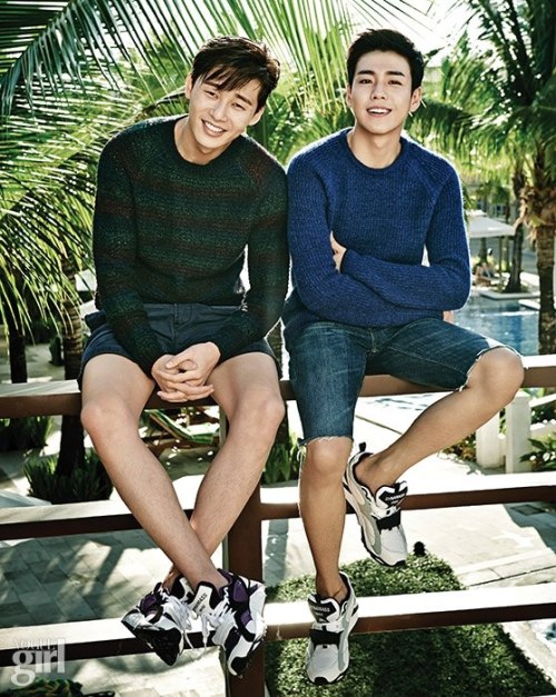 Park Seo Joon, Lee Hyun Woo Для Vogue Girl 02/2015