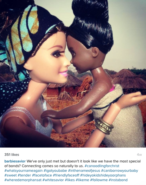 blackgirlsrpretty2:micdotcom:Move over, “hipster” Barbie, there’s another white archetype to mock: t