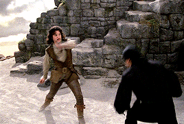 genekellys:    In order to create the Greatest Swordfight in Modern Times, Cary Elwes and Mandy Patinkin trained for months with Peter Diamond and Bob Anderson, who between them had been in the Olympics; worked on Bond, Lord of the Rings, Raiders of the