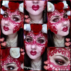 psychoren:  🍰🍦 Valentine Masquerade Close-ups 🍦🍰 Follow me on:    - Tumblr- DeviantART- Instagram- WeHeartit      