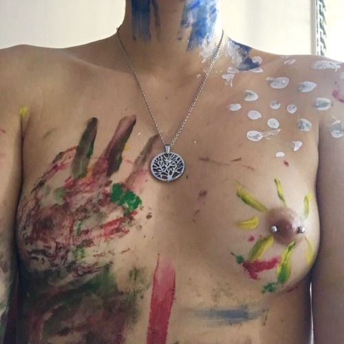 yahiiniico:Body painting is so much fun. I really enjoy it :)