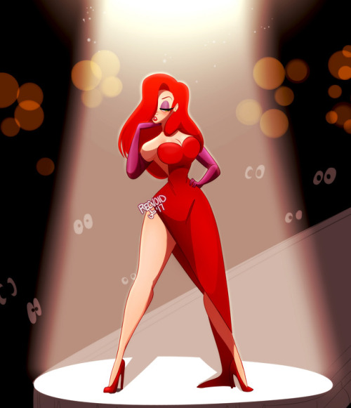 recvoid: I was rewatching Who Framed Roger Rabbit and ended up drawing Jessica because she is hella fun to draw <3 <3 <3 <3