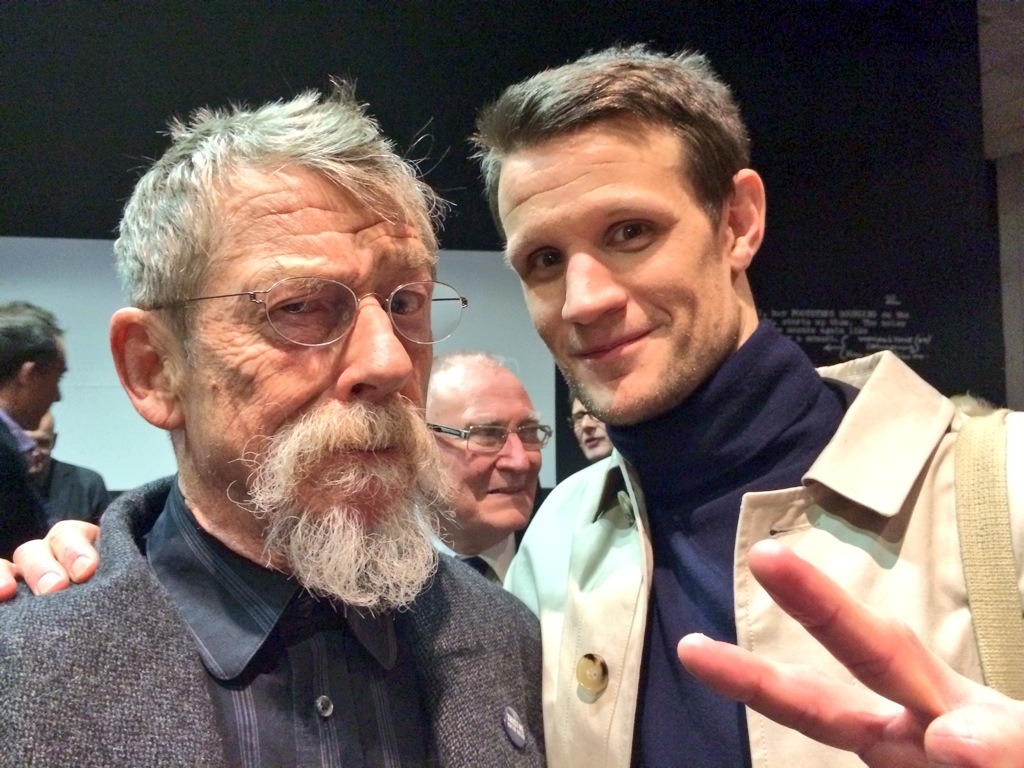 laughterkey:  withjohnhurt:  Thank you, everyone! I hope you all enjoyed “The Day