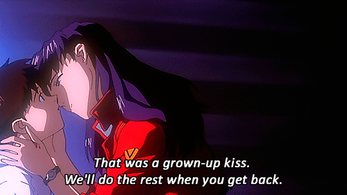 Then she dies horribly under tons of firey metal. But then&hellip; then Shinji&hellip;