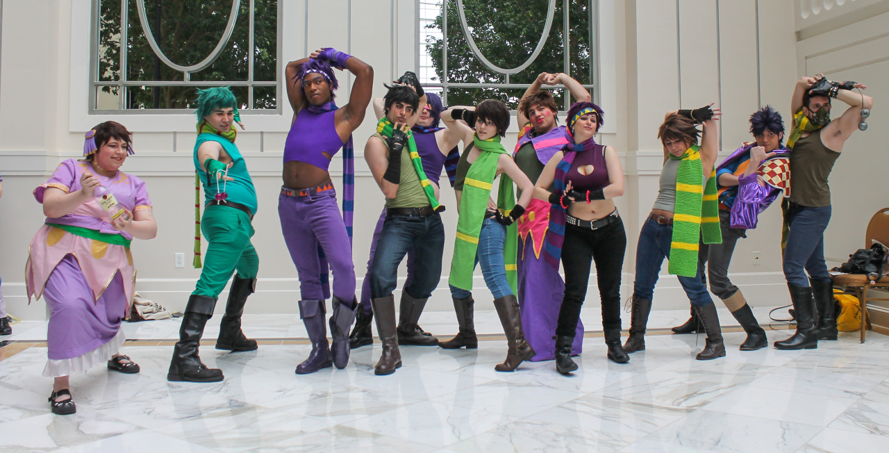 space-lesbians:  JJBA Part 2 @ KatsuconFull Album