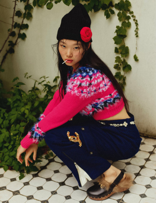 Yoon Young Bae by Hyea W. Kang for Vogue Singapore September 2021