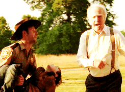 stuff-and-thangs:  Rick &amp; Hershel: First &amp; Last Moments