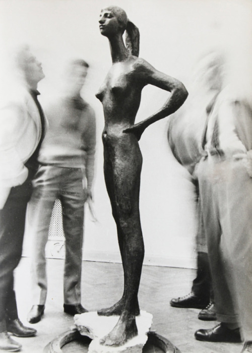 almavio: Jerzy Kosiński (1933 - 1991) | In the Art Gallery, 1957