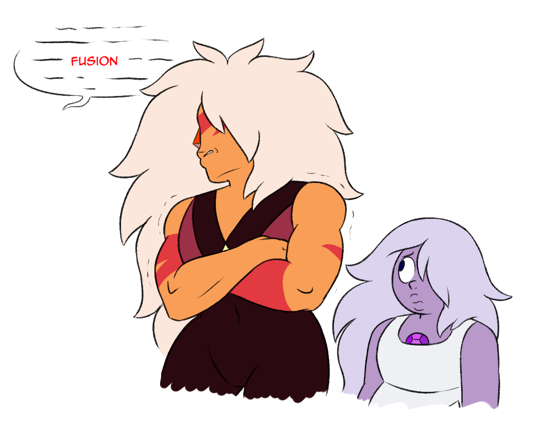 doodles4days:  Quartz Sisters!Re-make of an ancient comic from my last art blog.
