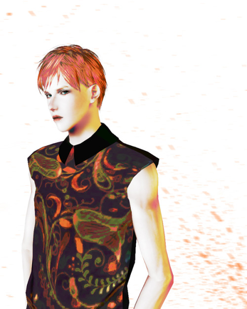 Male MashHair - hanecoSleeveless Shirt - m