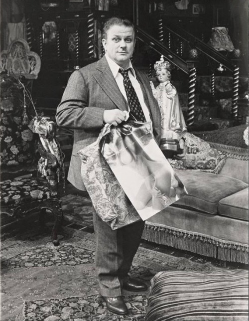  Charles Durning runs errands for the lady of the house in THE AU PAIR MAN (1973).