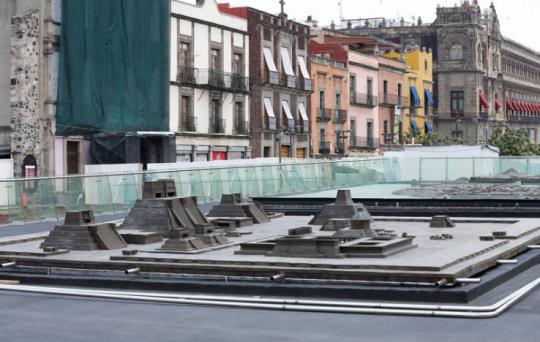 Archaeologists discover Aztec ball court in heart of Mexico City