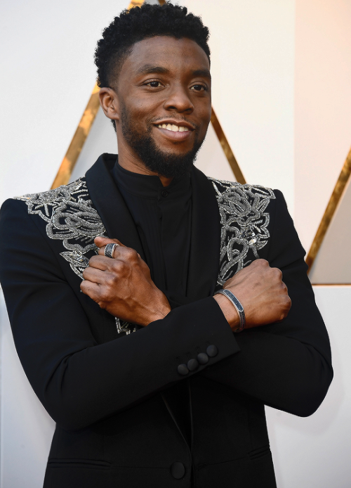 timothees-chalamet:CHADWICK BOSEMAN90th Academy Awards, Los Angeles | March 4, 2018