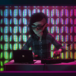 vespacide:  rnrspock:  vespacide:  are we not going to talk about how Skrillex was in wreck it ralph for no god damn reason?  he wrote the hero’s duty song so i’d say he earned it  no he just showed up like “hey you punk ass disney dicks, put me