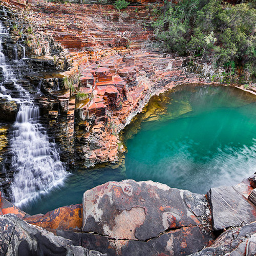 oceaniatropics: Fortescue Falls, Karijini National Park, Western Australia