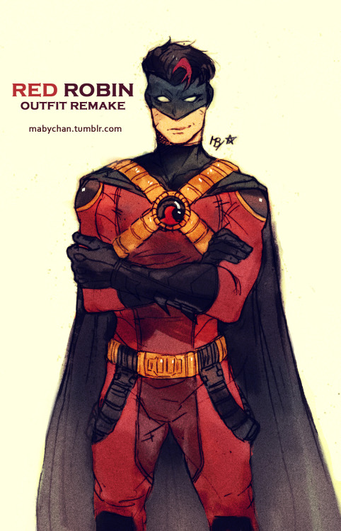 mabychan:  Outfit remake for all the Robins adult photos
