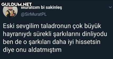 Muratcım bi sakinleş...