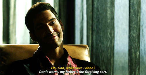 allsonargent:Lucifer Morningstar? Is that, a stage name or something? God-given, I’m afraid.