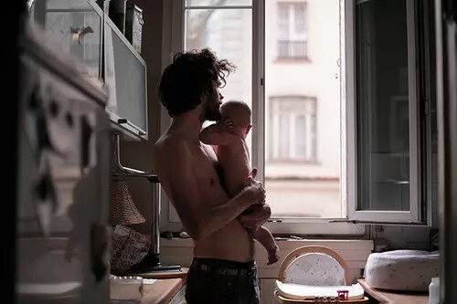 marauderswriting:  Jily telling Sirius he is the godfather, for 31stoctober1981“Wanna