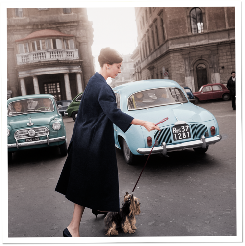 betterhappier: Audrey Hepburn’s Roman Street Style