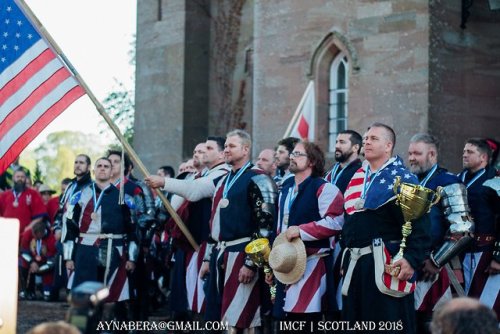 Getting medals in Scotland at the IMCF WOrld Championships