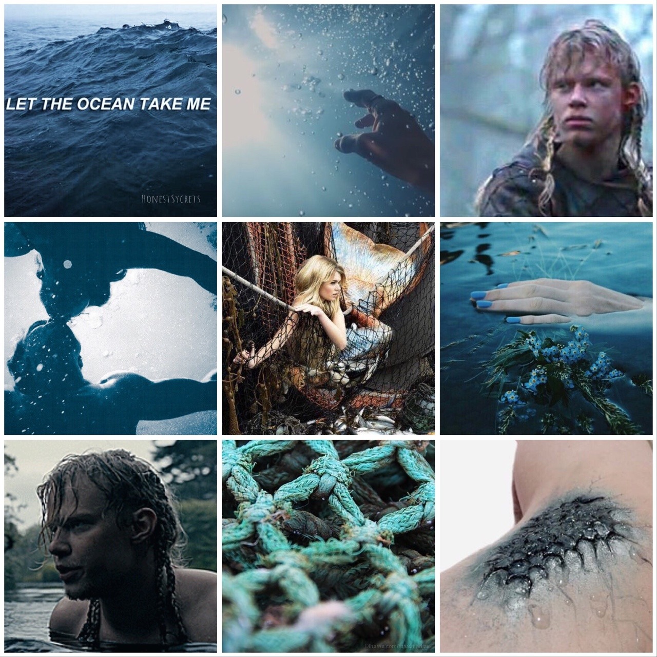 Moonlight on Silk (Ivar x Mermaid!Reader) - Moonlight on Silk