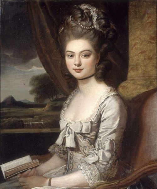 Portrait of Miss Hill, 1770, Sir Nathaniel Dance-Holland