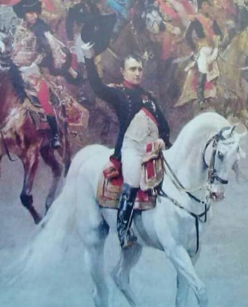 microcosme11:Napoleon lifting his hat again!I don’t know the painting this is from, but it looks lik