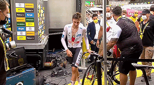 Tadej Pogačar & Jonas Vingegaard ‹ Tour De France 2023 - Stage 16 (ITT) › 