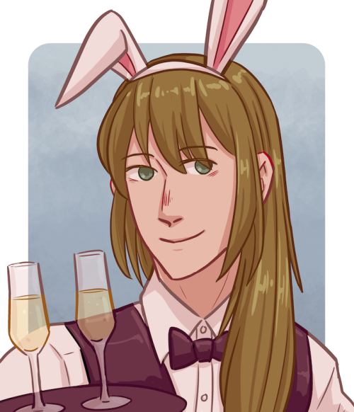 daily fgo day 196: enkidubunny enkidu prompt from an anon on curiouscat!