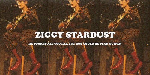 raven-waves: rockngraphics: DAVID BOWIE The Rise And Fall Of Ziggy Stardust And The Spiders From Mar