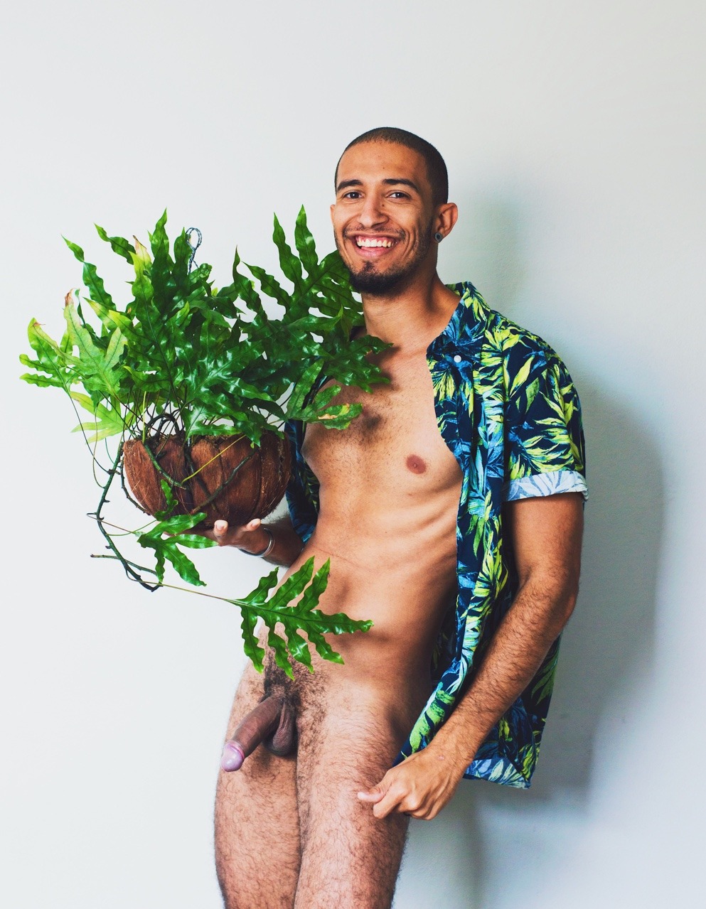 helloboyswithplants:*Tumblr exclusive* Boy: instagram.com/ch_luiz Plant: fern Location: