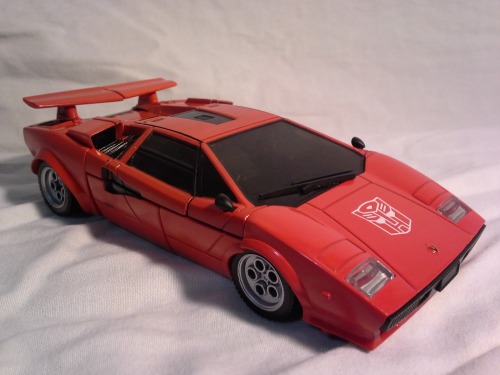 hobojoe007:  Transformers: Masterpiece Sideswipe I was never much interested in Masterpiece sideswipe after I learned that he was almost half the size of normal Masterpiece figures, for his size he is not worth the import price of ๠ and there were no