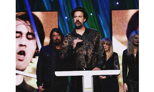 fuckinirvana:  Nirvana joined the Rock and Roll Hall of Fame - 04/10/2014 