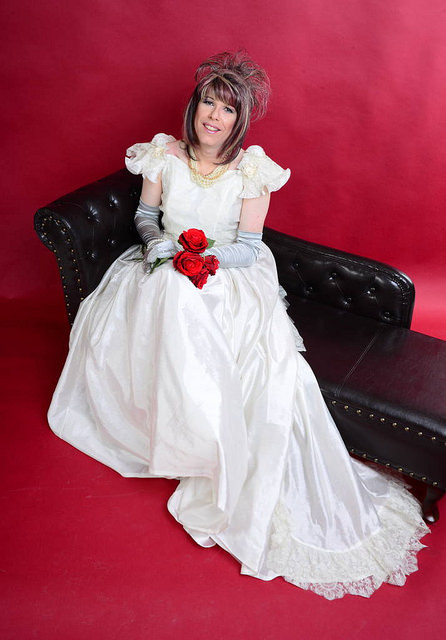 thetransgenderbride: Patty is a beautiful bridal crossdresser.