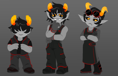 And there are the other half of the hiveswap trolls in Aleph Null style