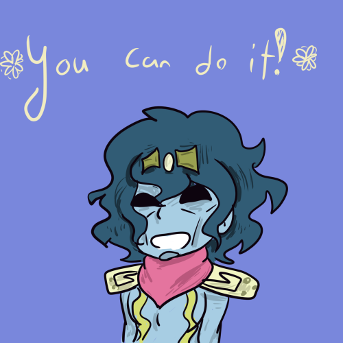 Here is the Star Platinum of positivity. No matter what you’re going through, he believes in y